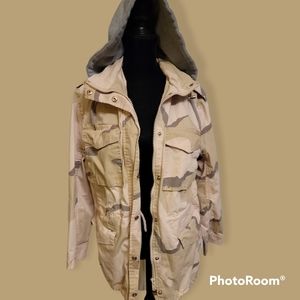 Forever 21 Camouflage Field Utility Jacket